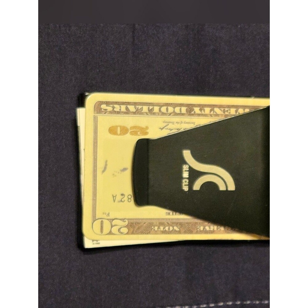 DOUBLE SIDED MONEY/CARD CLIP